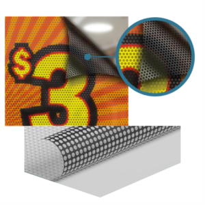Perforated Window Film
